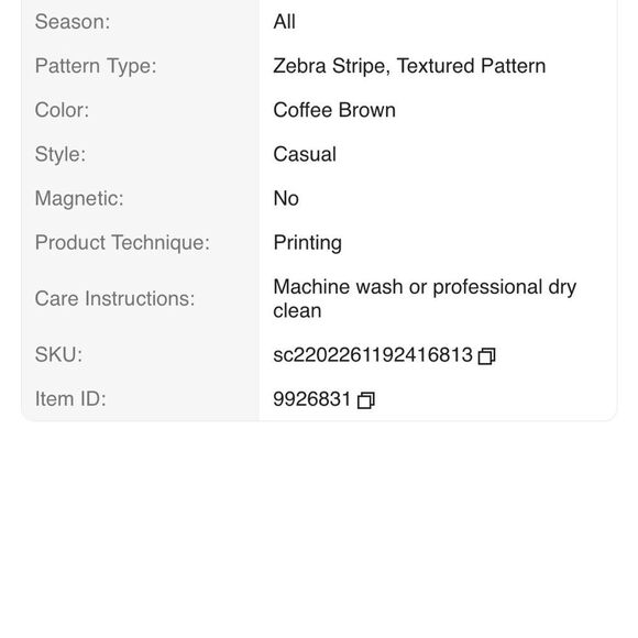 Stylish Zebra Print Satin Scarf - Picture 5 of 6